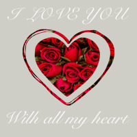 I Love You With All My Heart Heavyweight Hoodie | Teevron