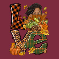 Love Fall With Afro Woman Premium Hoodie | Teevron