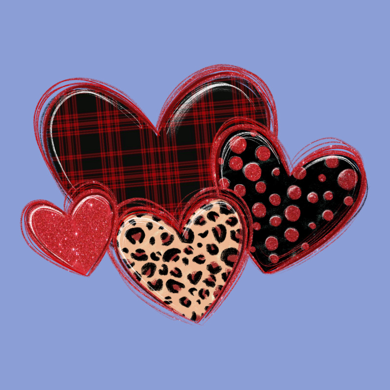 Leopard Hearts Long Sleeve Tee by MaliasSmallBusiness | Teevron