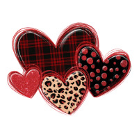 leopard hearts | Teevron