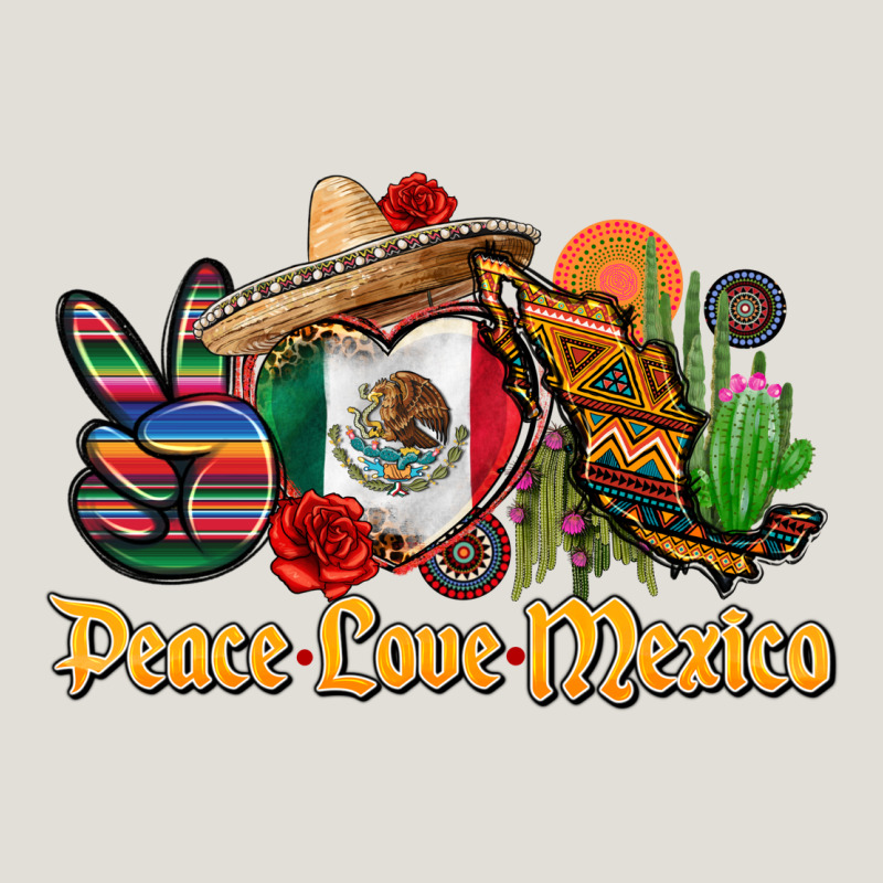 Peace Love Mexico Heavy Core Tee by CTS Tumbler Store | Teevron