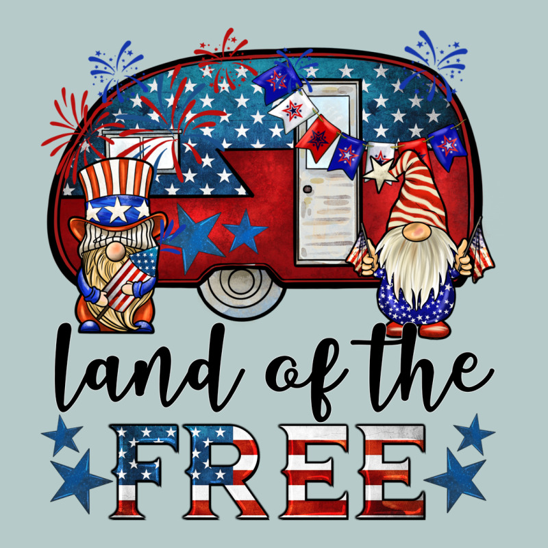 Land Of The Free Caravan Gnomies Heavy Core Tee by BarkalooDesign | Teevron