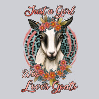 Just A Girl Who Loves Goats Heavyweight Sweatshirt | Teevron