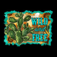 Wild And Free Cactus Ladies Tee | Teevron