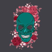 Skull With Flowers Heavyweight Hoodie | Teevron