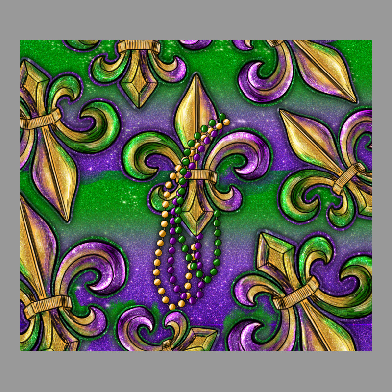 Mardi Gras Fleur De Lis Vintage Hoodie by RanaPortraitStore | Teevron