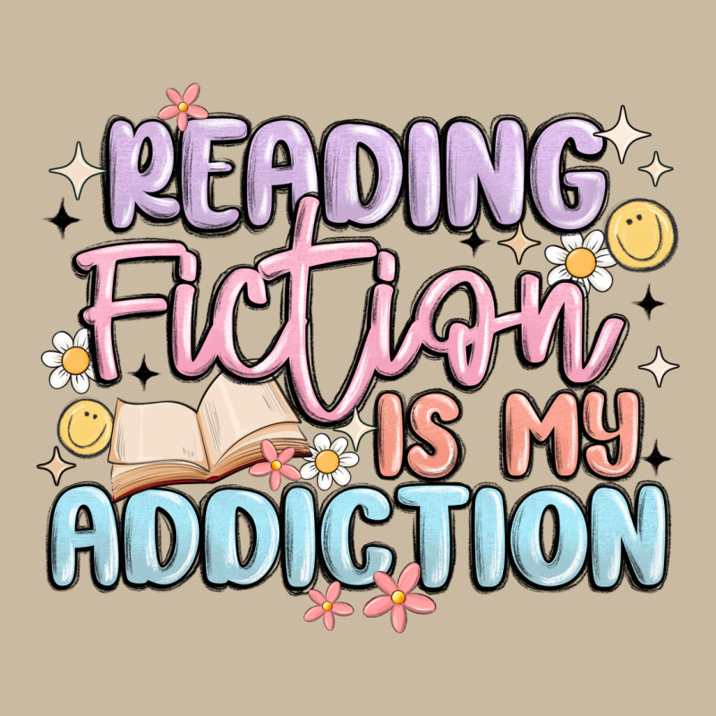 Reading Fiction Is My Addiction Long Sleeve Tee by MaliasSmallBusiness | Teevron
