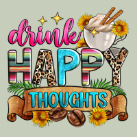 Drink Happy Thoughts Ladies Tee | Teevron