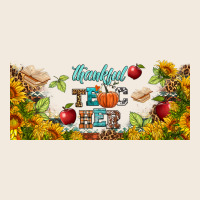 Thankful Teacher Fall Libbey Glass Zipper Hoodie | Teevron