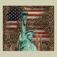 Statue Of Liberty Tumbler Heavy Core Tee | Teevron