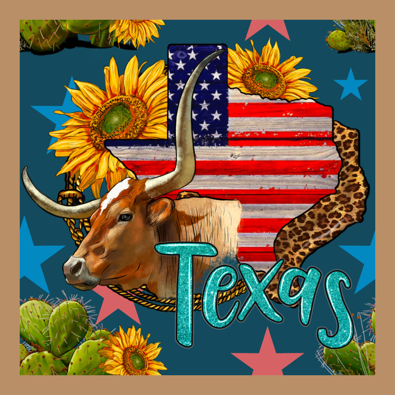 4th Of July Texas Map With Cow Seamless Pattern Vintage Hoodie by BundleAndBundleShop | Teevron