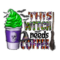 This Witch Needs Coffee Premium Tee | Teevron