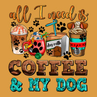 All I Need Is Coffee And My Dog Urban Heavy Tee | Teevron