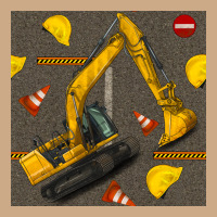 Excavator Seamless Pattern Vintage Hoodie | Teevron