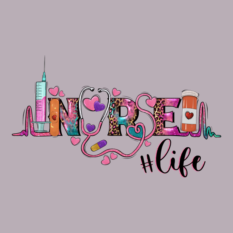 Nurse Life Vintage Tee by BarkalooDesign | Teevron