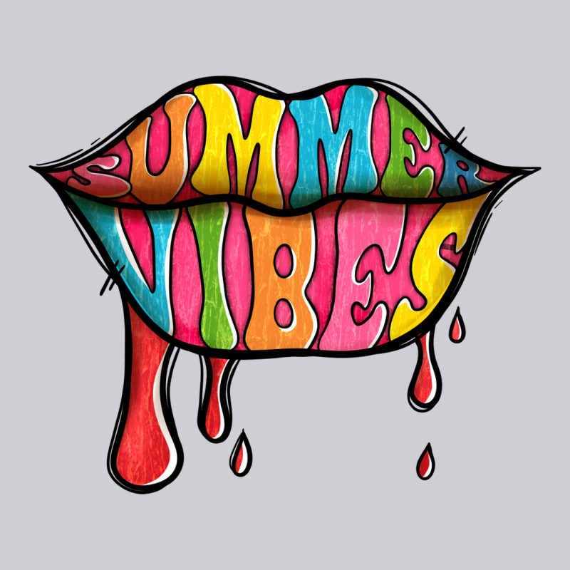 Summer Vibes Lips Heavyweight Sweatshirt by Jasminsmagicworld | Teevron