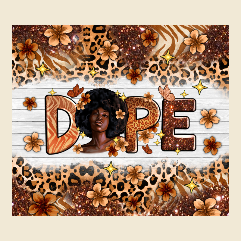 Dope Melanin Ladies Tee by Zillion Design Studio | Teevron