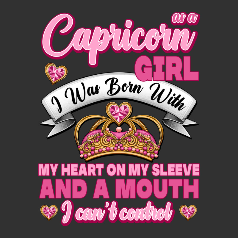 As A Capricorn Girl I Was Born With My Heart On My Sleeve And A Mouth Urban Heavy Tee by Jasminsmagicworld | Teevron