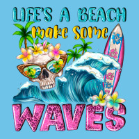 Life's A Beach Make Some Waves Premium Sweatshirt | Teevron