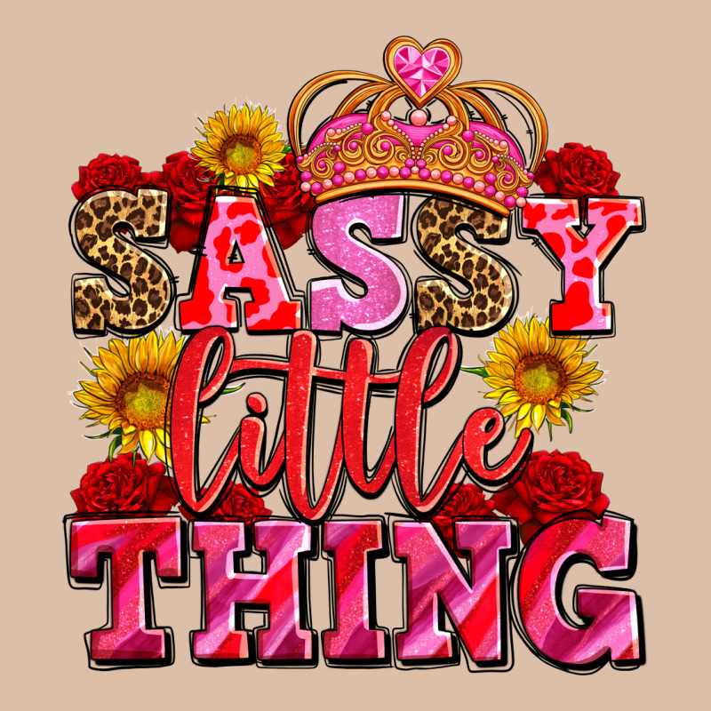 Sassy Little Thing With Crown Urban Heavy Tee by AdoDesignShop | Teevron
