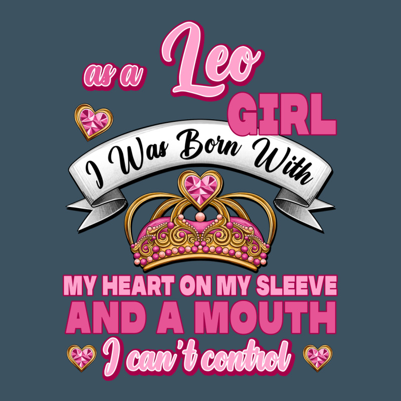 As A Leo Girl I Was Born With My Heart On My Sleeve And A Mouth Urban Heavy Tee by Jasminsmagicworld | Teevron