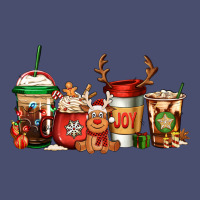 Reindeer Christmas Coffee Cups Vintage Tee | Teevron