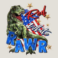 Red White Rawr Heavy Core Tee | Teevron