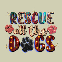 Rescue All The Dogs Heavy Core Tee | Teevron