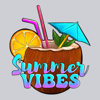 Summer Vibes Coconut Drink Heavyweight Sweatshirt | Teevron