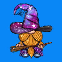 Witch Gnome With Broom Zipper Hoodie | Teevron