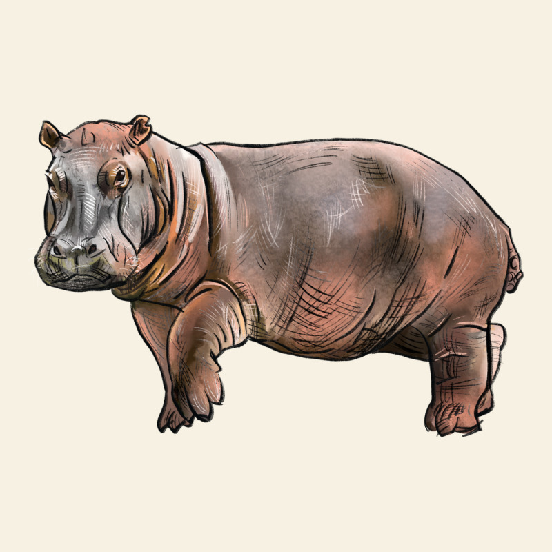 Hippopotamus Vintage Tee by LillyAllenDesigns | Teevron