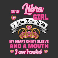 As A Libra Girl I Was Born With My Heart On My Sleeve And A Mouth Urban Heavy Tee | Teevron