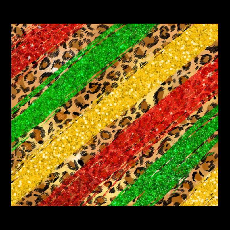African Colors Leopard Ladies Tee by Zillion Design Studio | Teevron