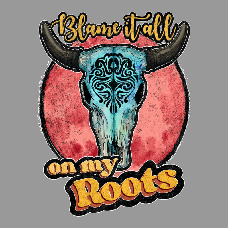 Blame It All On My Roots Black Vintage Hoodie by JahusDesignShop | Teevron