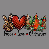 Peace Love Western Christmas Trees Vintage Tee | Teevron