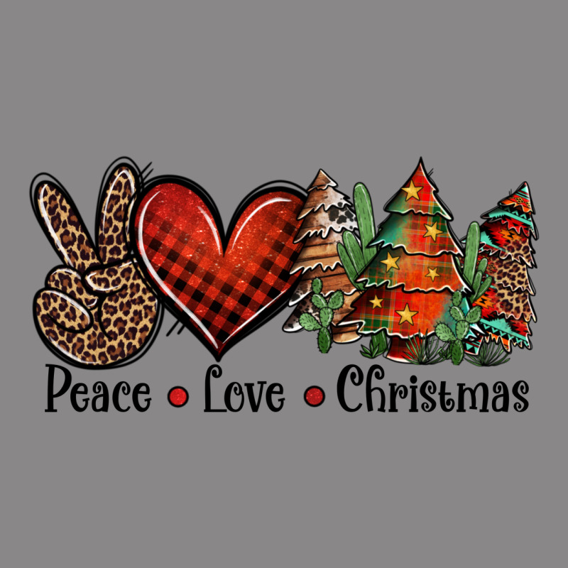 Peace Love Western Christmas Trees Vintage Tee by Jasminsmagicworld | Teevron
