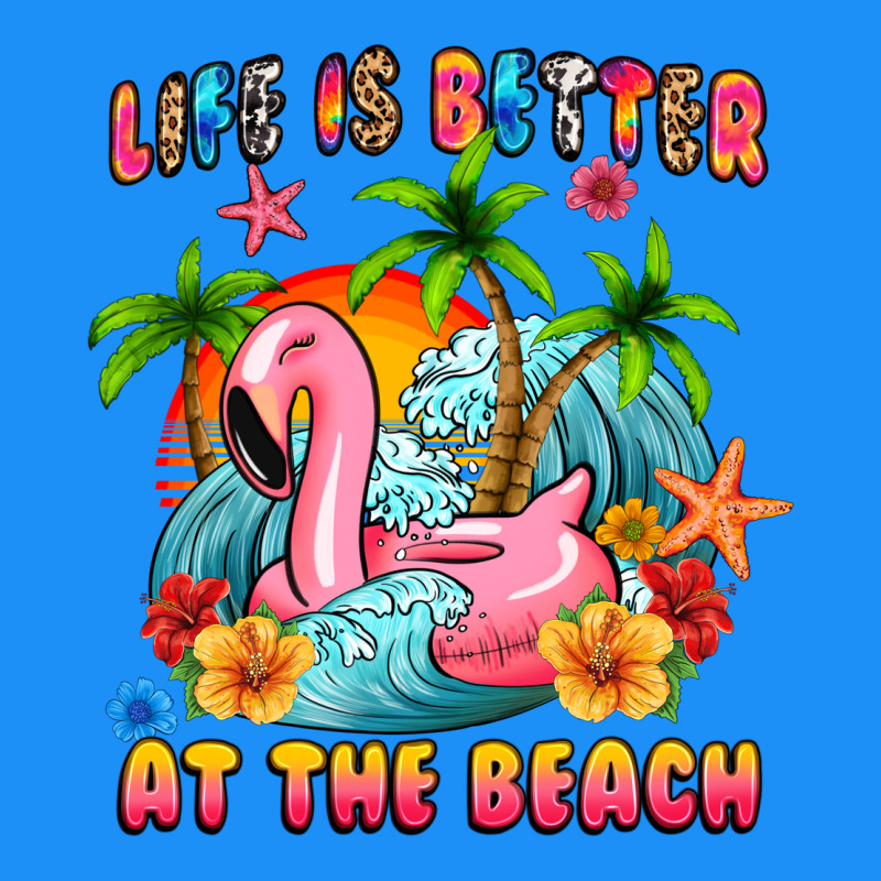 Life Is Better At The Beach Classic Tee by MaliasSmallBusiness | Teevron
