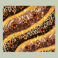 Melanin Leopard Glitter Ladies Tee | Teevron