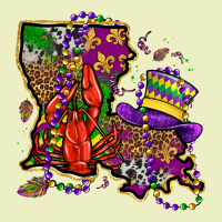Mardi Gras Louisiana Map Urban Hoodie | Teevron