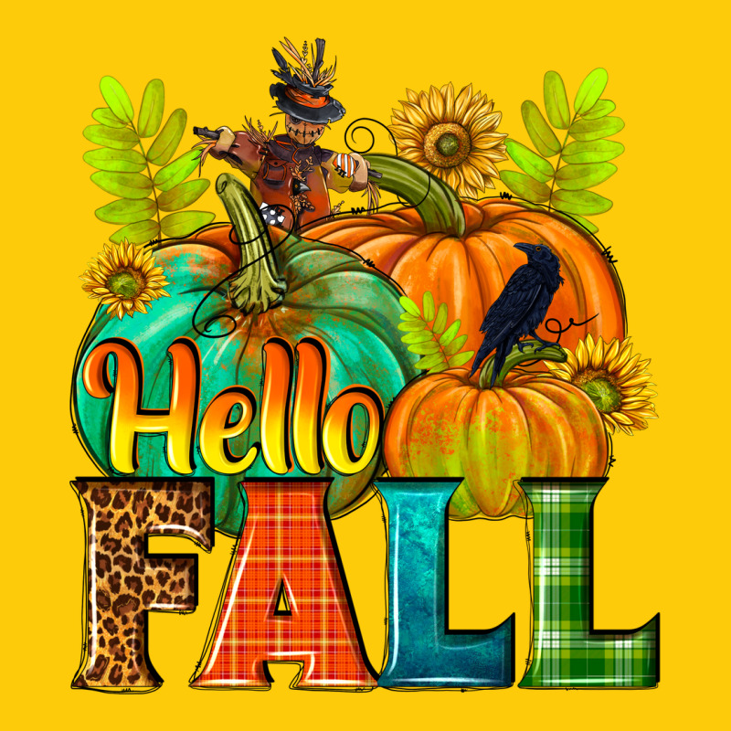 Hello Fall Premium Hoodie by NancyCooperArtShop | Teevron
