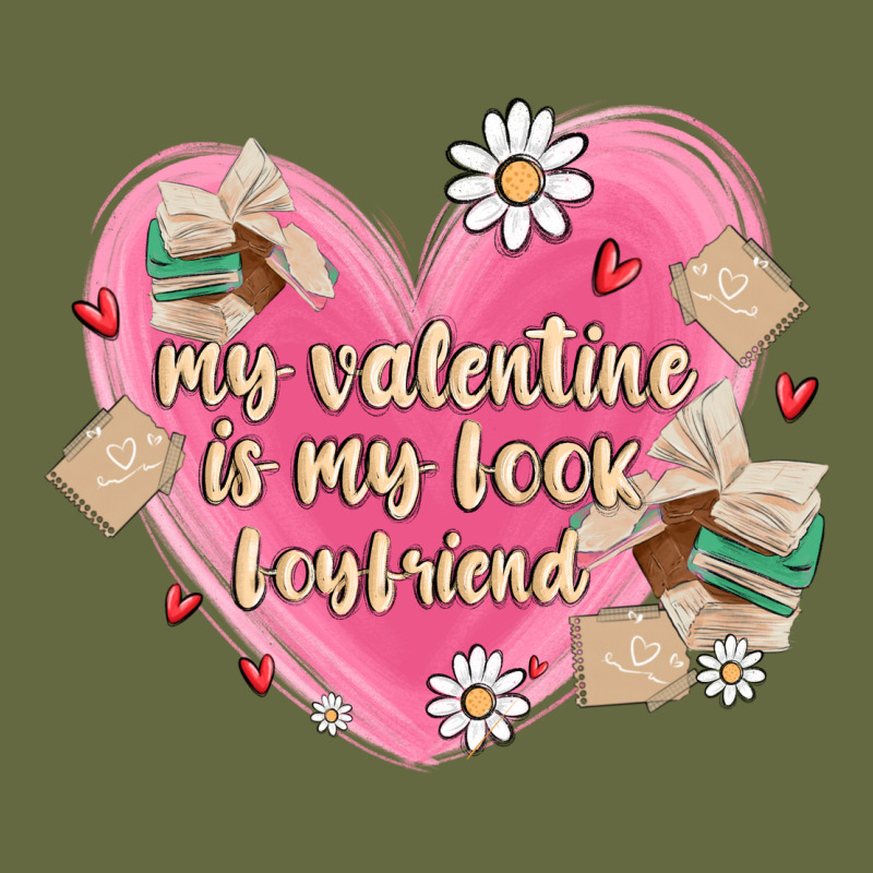 My Valentine Is My Look Boyfriend Long Sleeve Tee by MaliasSmallBusiness | Teevron