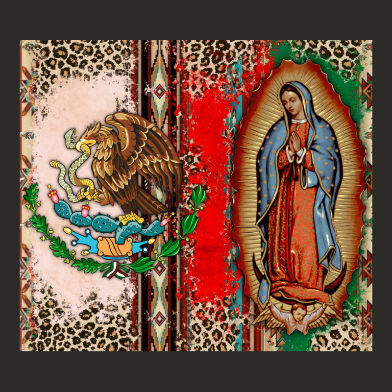 Virgin Mary Mexican Flag Heavy Core Tee by CTS Tumbler Store | Teevron
