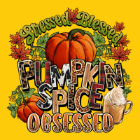 Stressed Blessed Pumpkin Spice Obsessed Fall Premium Hoodie | Teevron