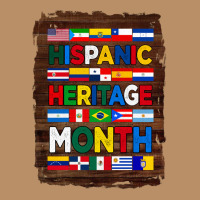 Hispanic Haritage Month Flags With Background Vintage Hoodie | Teevron