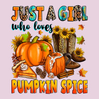 Just A Girl Who Loves Pumpkin Spice Ladies Tee | Teevron
