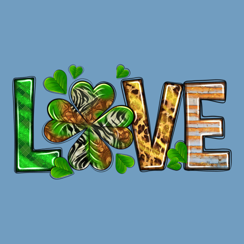 Love Luck With Clover Urban Heavy Tee by NancyCooperArtShop | Teevron