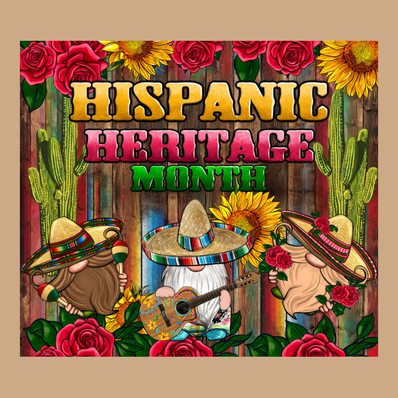 Hispanic Heritage Month Gnomes Tumbler Vintage Hoodie by BundleAndBundleShop | Teevron