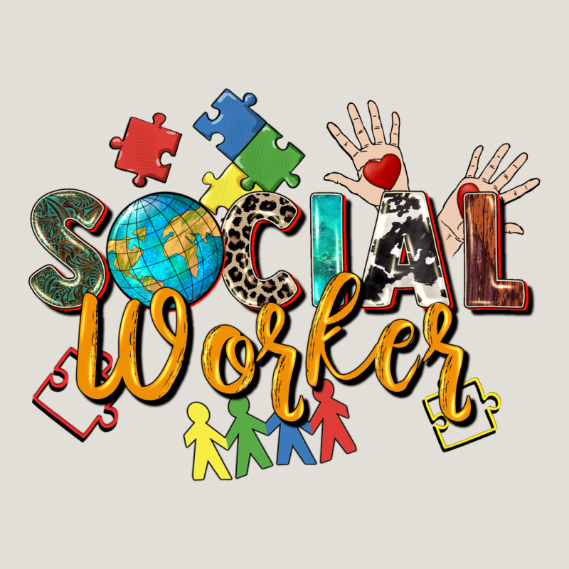 Social Worker Heavy Core Tee by Zillion Design Studio | Teevron