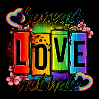 Spread Love Not Hate Urban Hoodie | Teevron