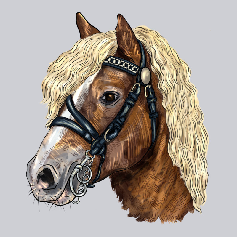 Haflinger Avelignese Horse Heavyweight Sweatshirt by LillyAllenDesigns | Teevron